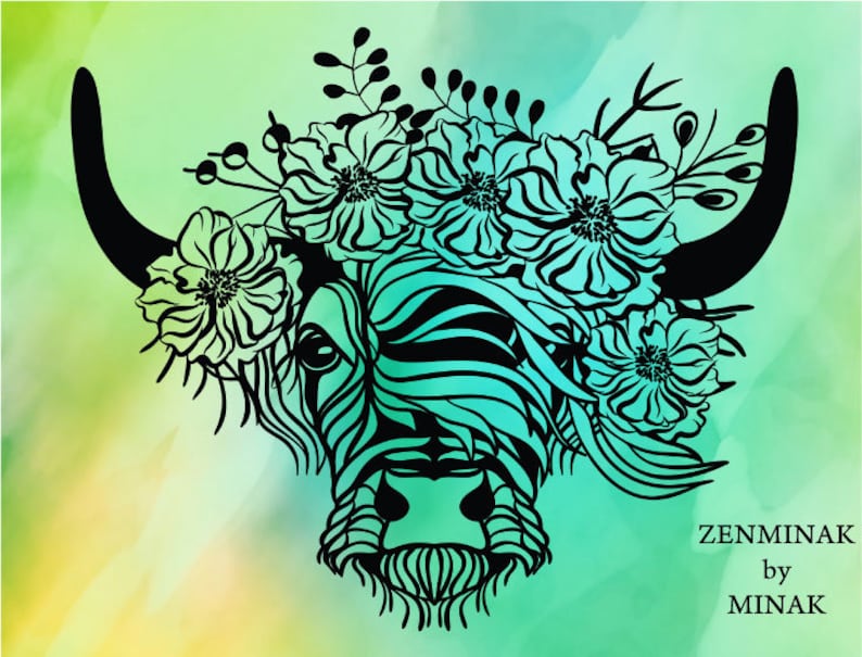 Free Free 164 Cricut Highland Cow Svg Free SVG PNG EPS DXF File