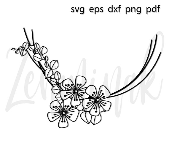 Free Free 159 Half Flower Wreath Svg SVG PNG EPS DXF File