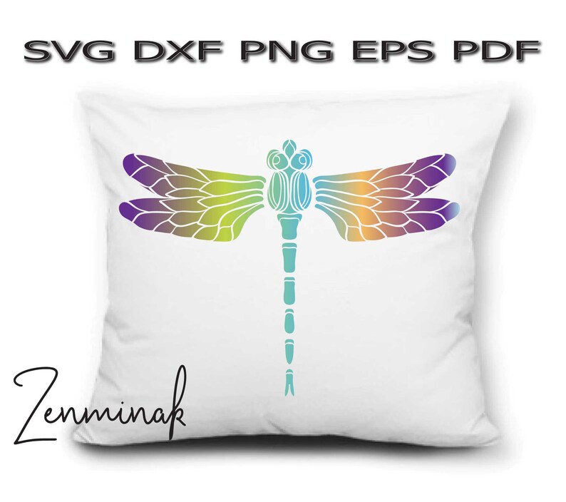 Download Dragonfly svg zentangle svg cricut svg | Etsy