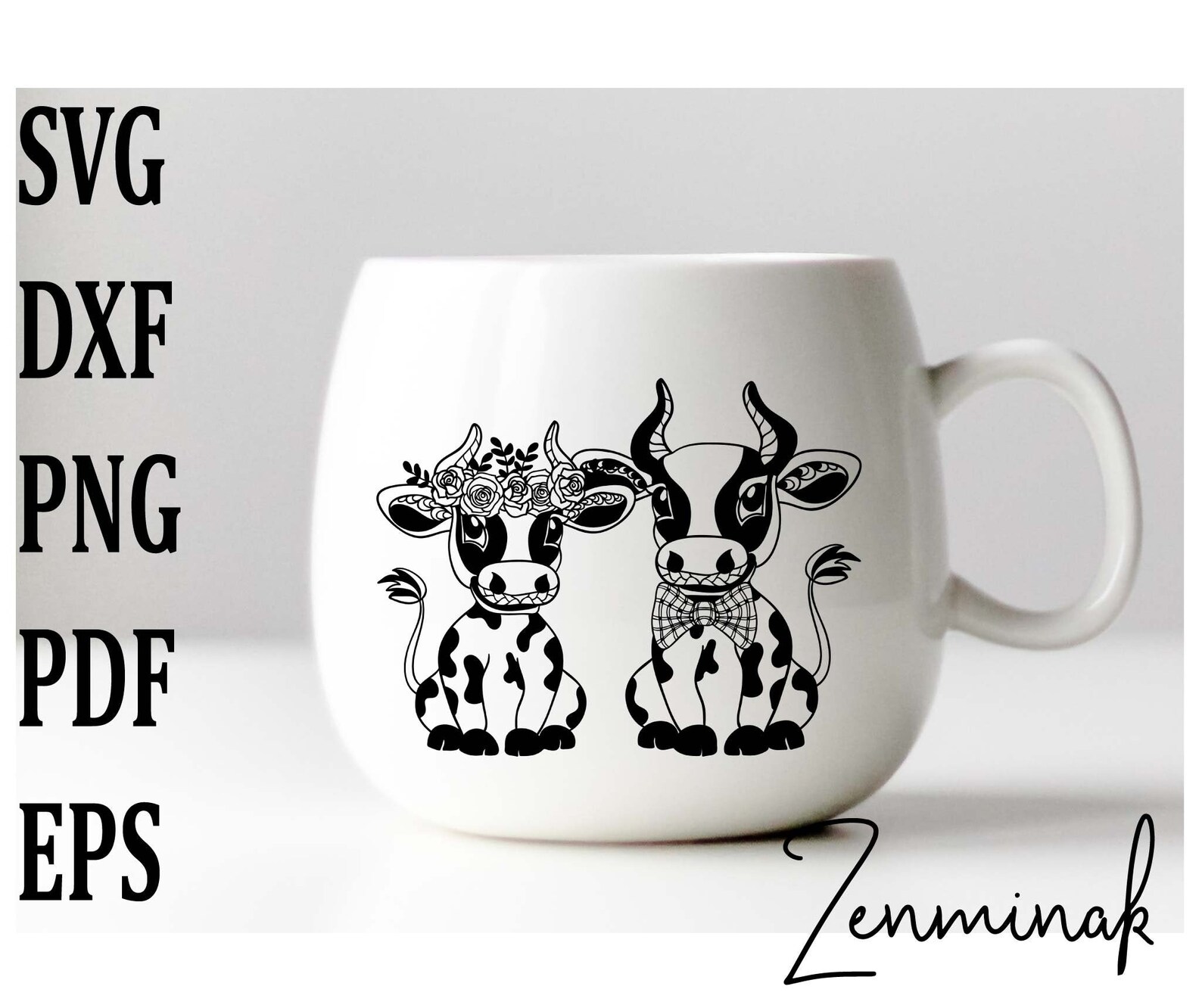 Free Free 159 Cow With Flower Crown Svg Free SVG PNG EPS DXF File