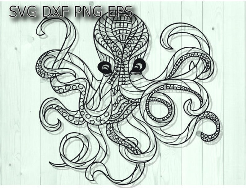 Download Octopus svg underwater svg sea creatures svg sea life svg | Etsy
