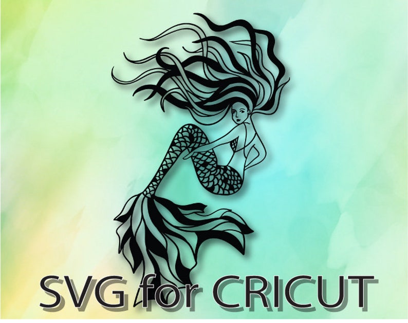 Little Mermaid Mandala Svg For Cricut - Layered SVG Cut ...