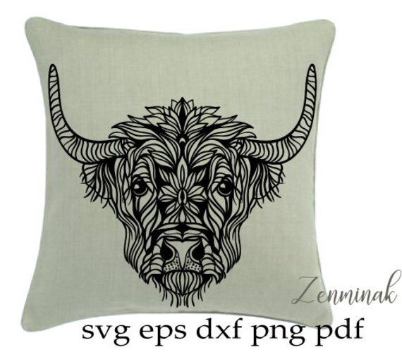 Free Free 335 Scottish Highland Cow Svg SVG PNG EPS DXF File