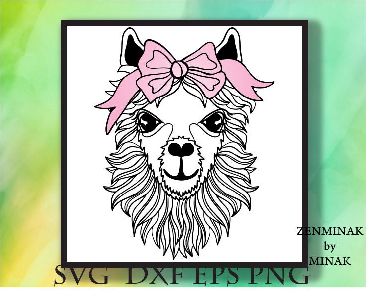 Download Free Llama Svg For Shirt Etsy SVG Cut Files