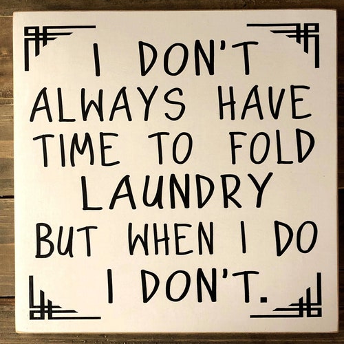 Funny Laundry Room Shelf Sign and Wall Sign. Laundry Room Etsy