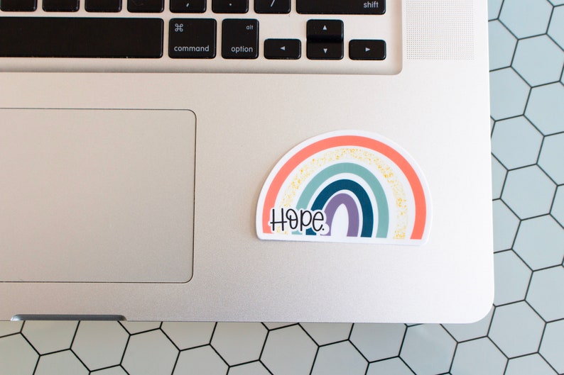 Hope Rainbow / Christian Sticker / Religious Sticker / Inspirational ...