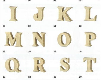 Buchstaben Pappe Etsy