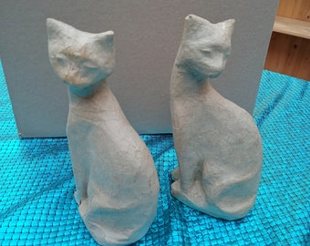 1 Katze aus Pappe 19,5 cm