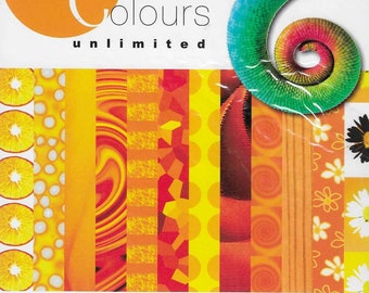 Papier Colours unlimited 3 mal 12 designs 15/15 cm