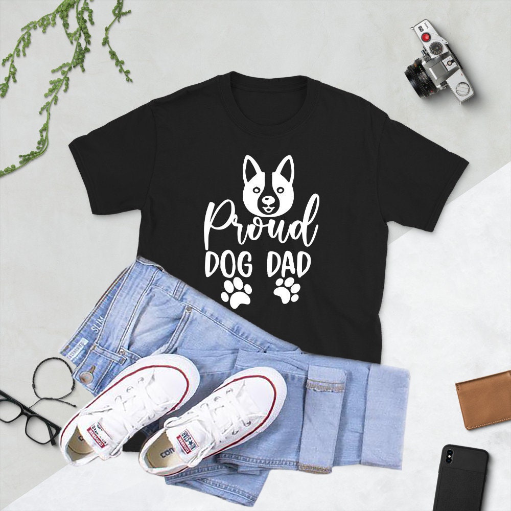 Proud Dog Dad Tshirt funny tshirt sayings personalized Etsy