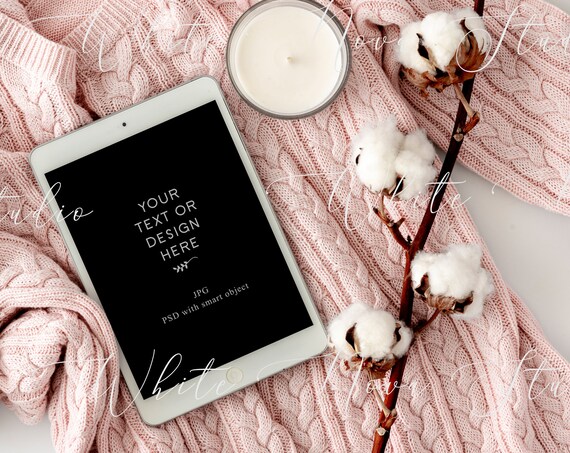 Feminine Pink Ipad Mockup Psd Template To Show Text Feminine Pink Ipad Mockup Psd Template To Show Text