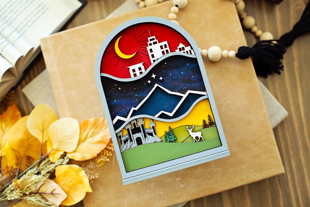 Crescent City, ACOTAR and Throne of Glass Sign, ACOTAR, Crescent City