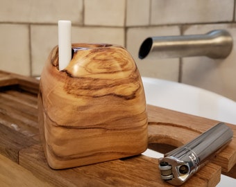 Tabletop One-Hitter - Olive wood