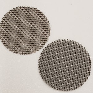Titanium Wire Mesh Filter Screens by CDXX Pipes - Package of Five (5) each