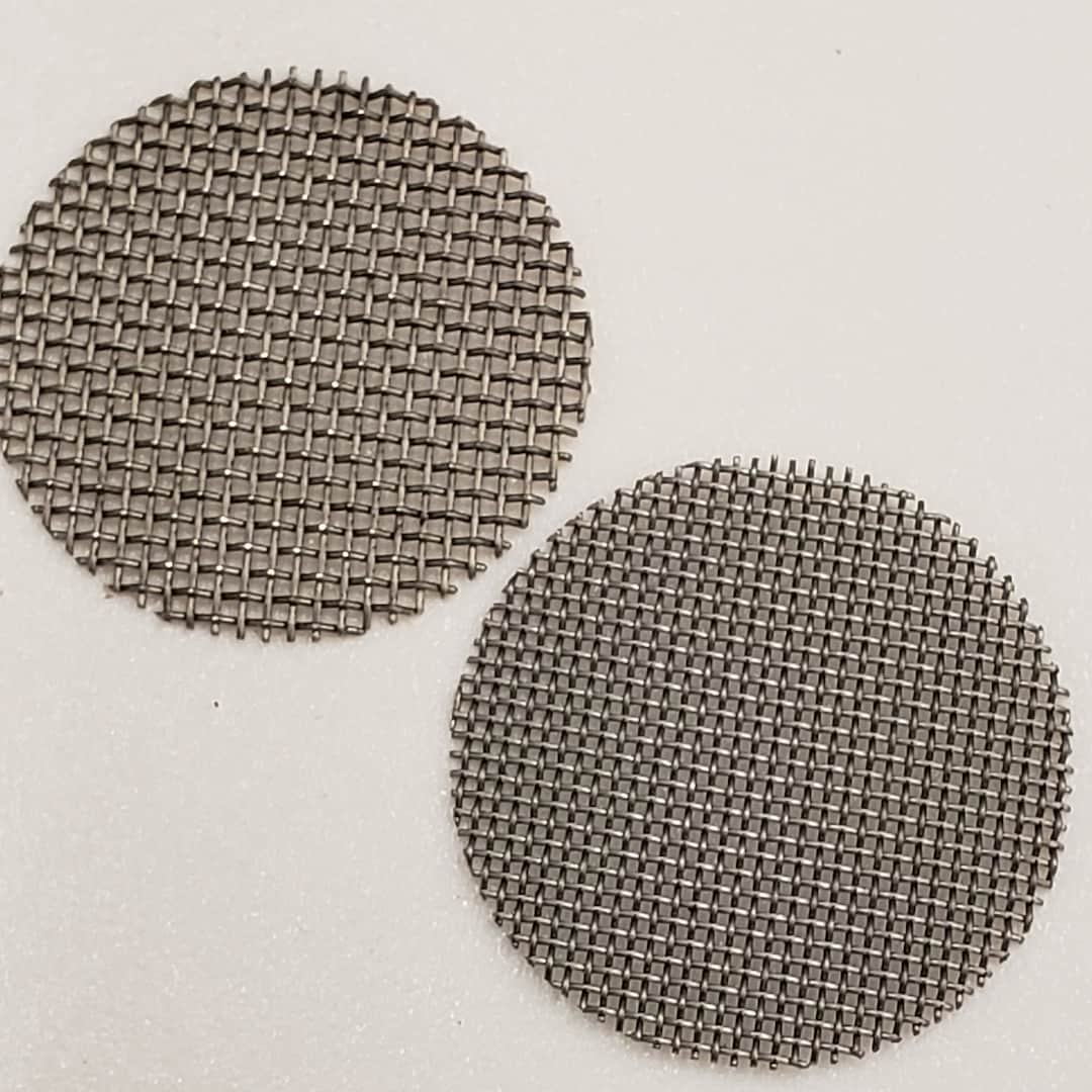 Titanium Wire Mesh Filter Screens by CDXX Pipes 5 Pack Etsy