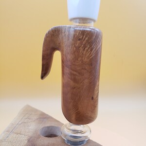 Briar Burl Bowl with 14mm Glass Joint for Neo by Prrl Labs