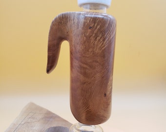 Neo - Briar Burl Bowl with 14mm Glass Joint for use with the Neo by Prrl Labs