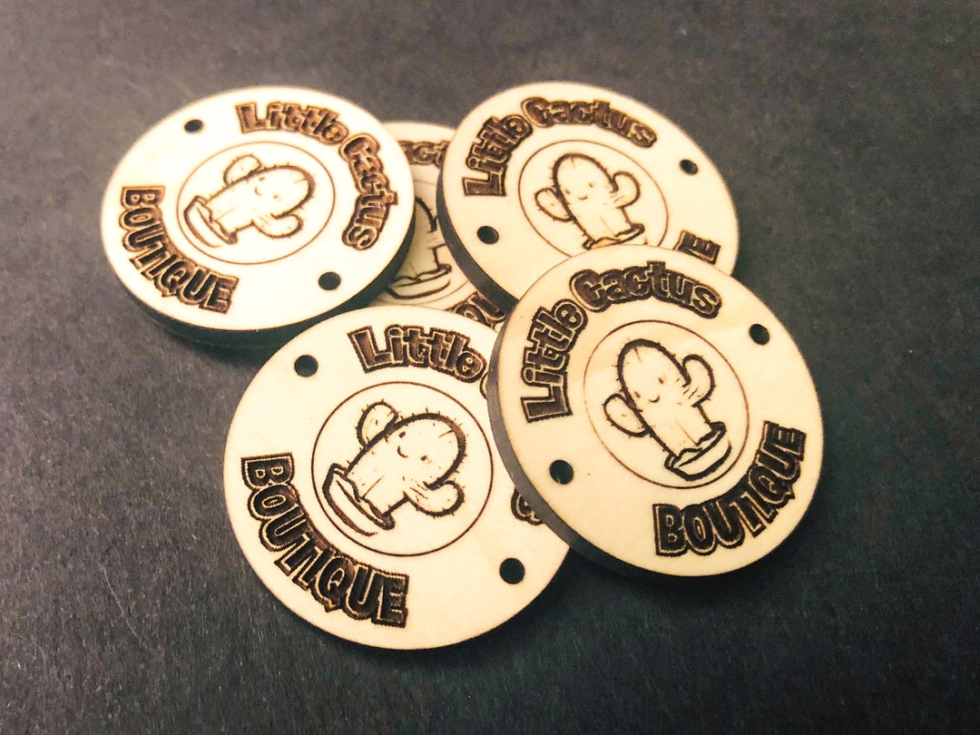 Large Round Shaped Custom Product Tags for Handmade Items, Personalized ...