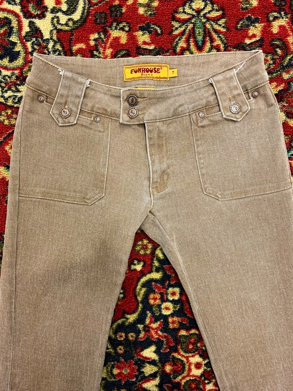 Vintage Funhouse bell bottom jeans - image 4