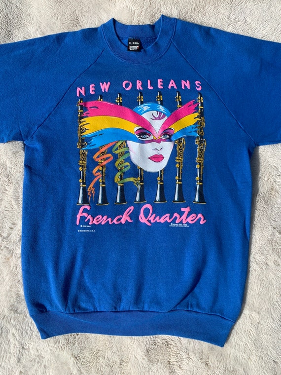 Vintage 90s Mardi Gras Crewneck