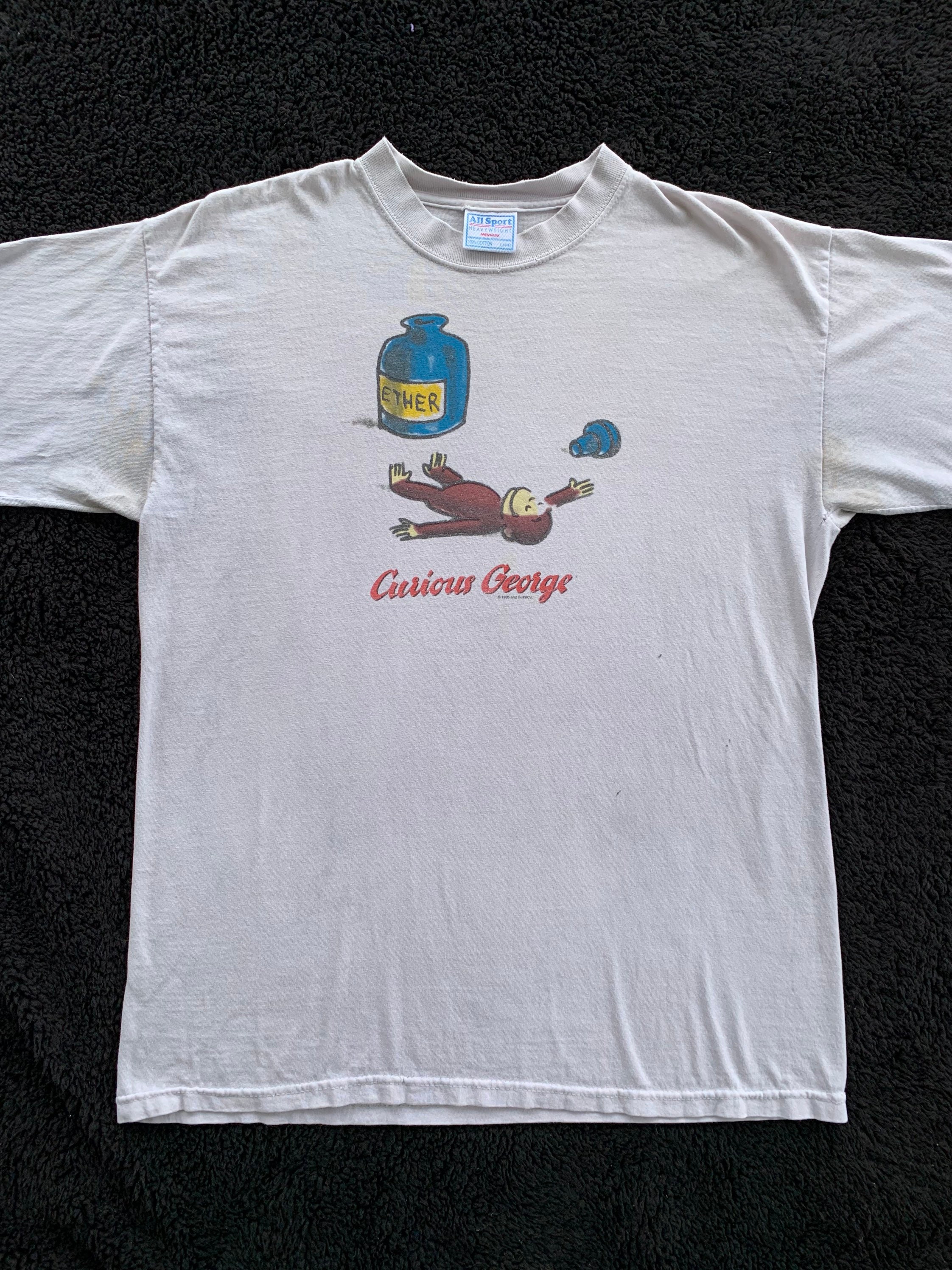 curious george ether t shirt