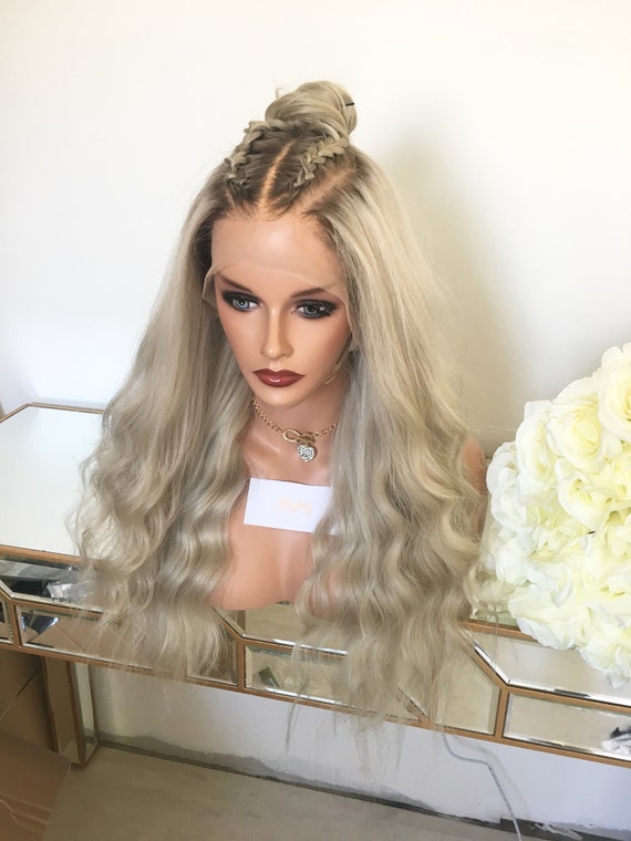 Ready To Ship Kim Kardashian Inspired Luxury Platinum Blonde Etsy