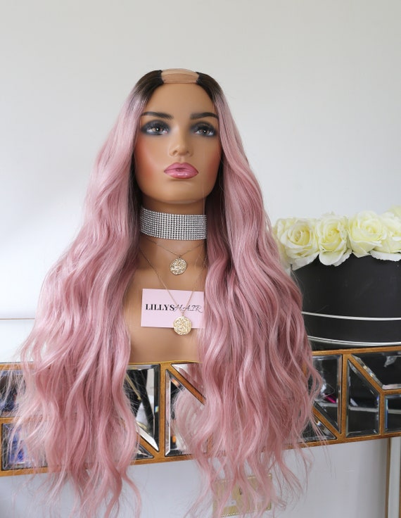 Perruque Rose Pastel | Perruque-Club