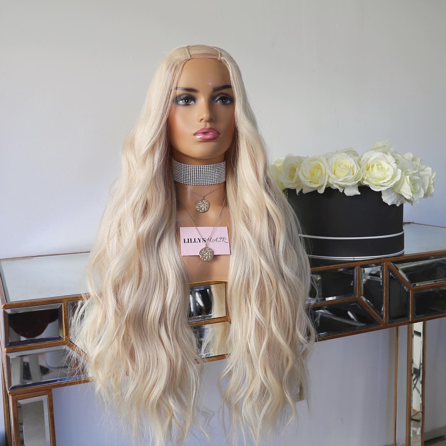 blonde upart wig