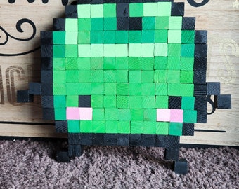 Stardew Valley Junimo Pixel Art Painting Hobby Games Cozy Cute Wall Art