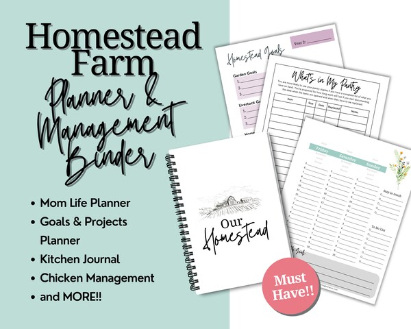 Printable Cattle Records Page Instant Download 8.5x11 PDF Homestead ...