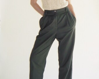 Vintage High Waisted Pants - Etsy