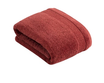 VOSSEN Balance Bath Towels (all sizes) in 'Terra'