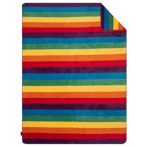 Pachuca by IBENA Rainbow Striped Throw Blanket image 5