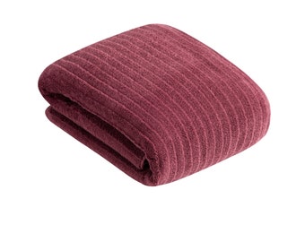 VOSSEN 100% Cotton - Mystic Bath Towels (all sizes) in 'Hibiscus'