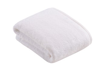 VOSSEN 100% Vegan Bath Towels(all sizes) in 'White'