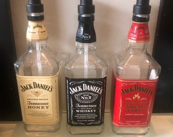 Jack Daniels Liquor Bottle Soap Dispenser Jack Tennesse Honey Fire