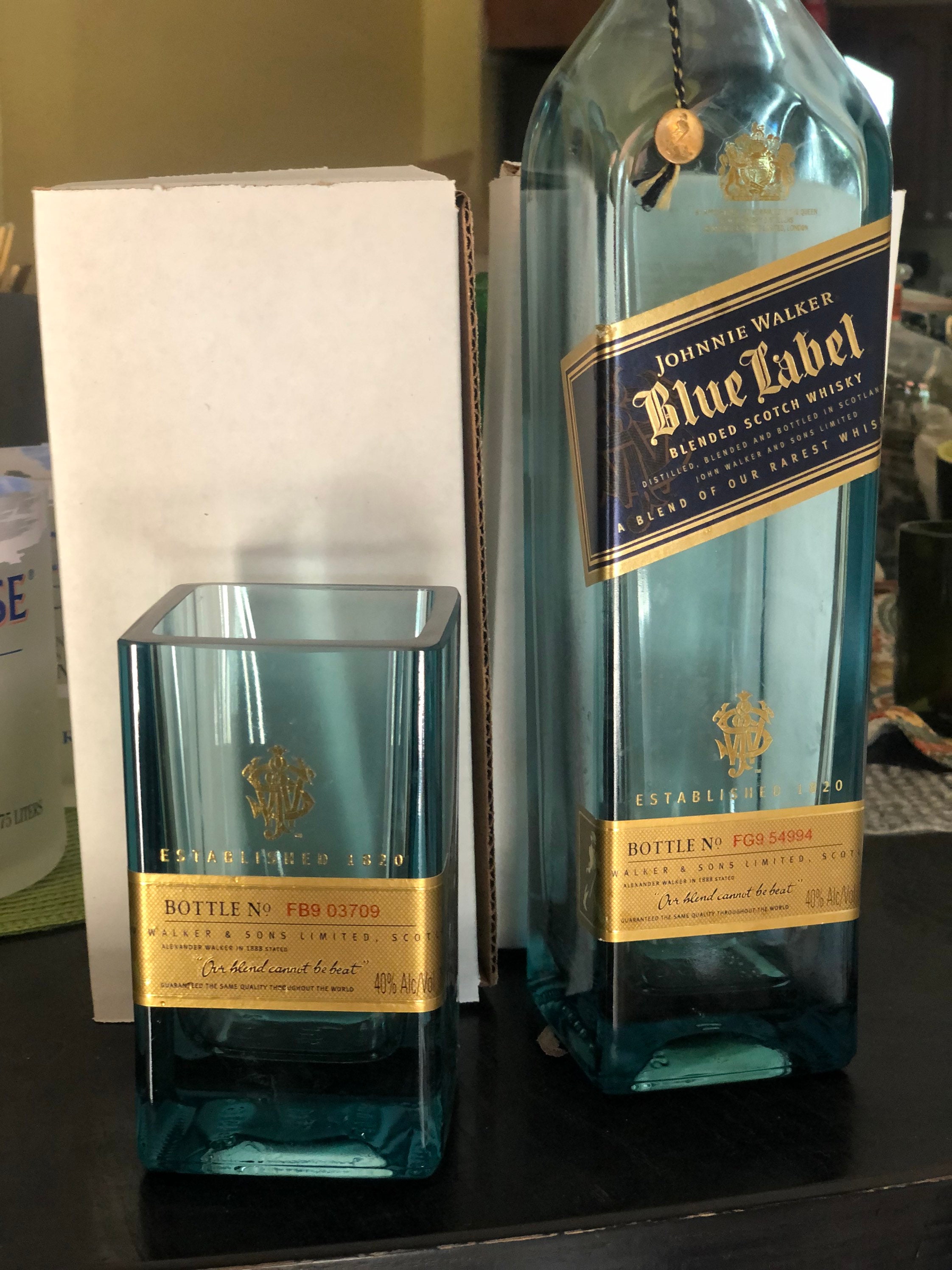 Johnnie Walker Blue Drinking Rocks Glass Etsy