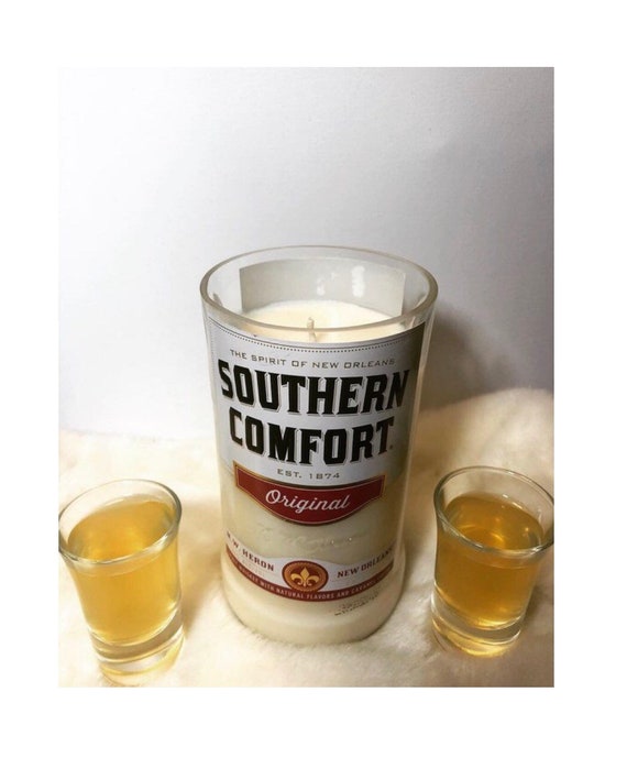 Southern Comfort 1 Liter Liquor Bottle Candle Etsy