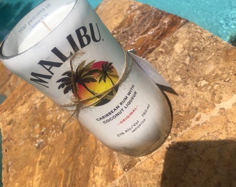 Malibu Coconut Rum Candle