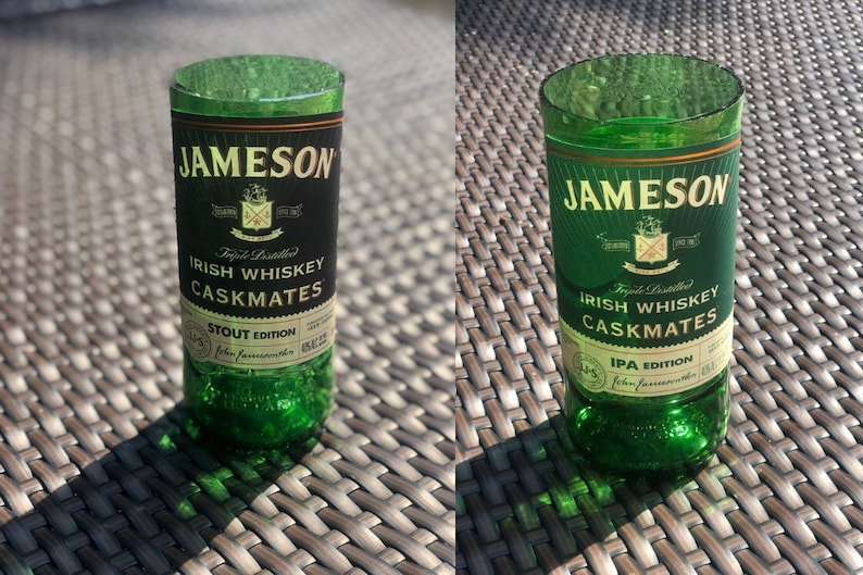 Jameson Caskmates IPA Edition Jameson Stout Vase Flowers Utensils or Candle