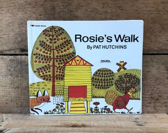 Rosie's Walk by Pat Hutchins: First Aladdin Books Edition 1986