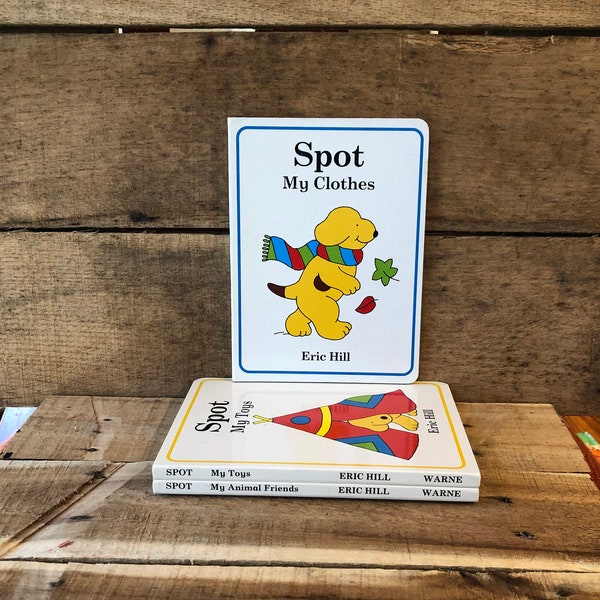 Set of Three Spot Books by Eric Hill