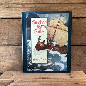 Sinbad the Sailor and Other Stories from the Arabian Nights, Illustrated by Edmund Dulac:  with Dust Jacket 1986