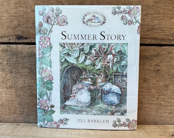 Summer Story by Jill Barklem- A Brambley Hedge Book: with Dust Jacket 2000