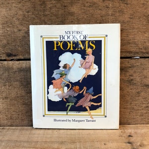 My First Book of Poems Illustrated by Margaret Tarrant with Dust Jacket 1989