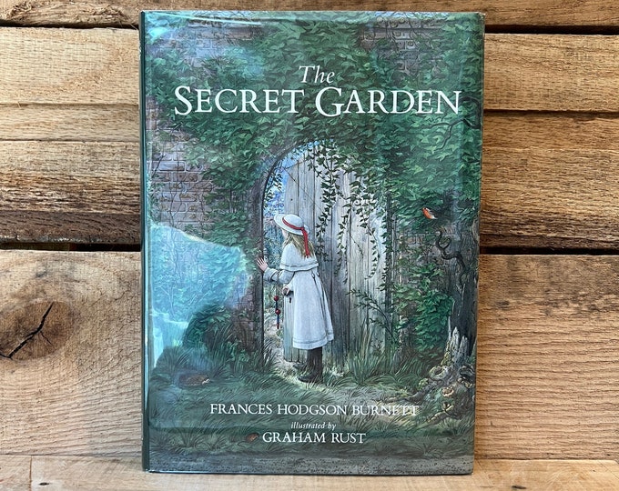 The Secret Garden Illustrated by Graham Rust: With Dust Jacket 1991 - Etsy