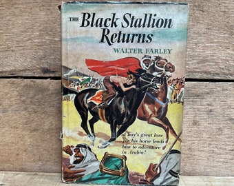 The Black Stallion by Walter Farley: with Dust Jacket 1945