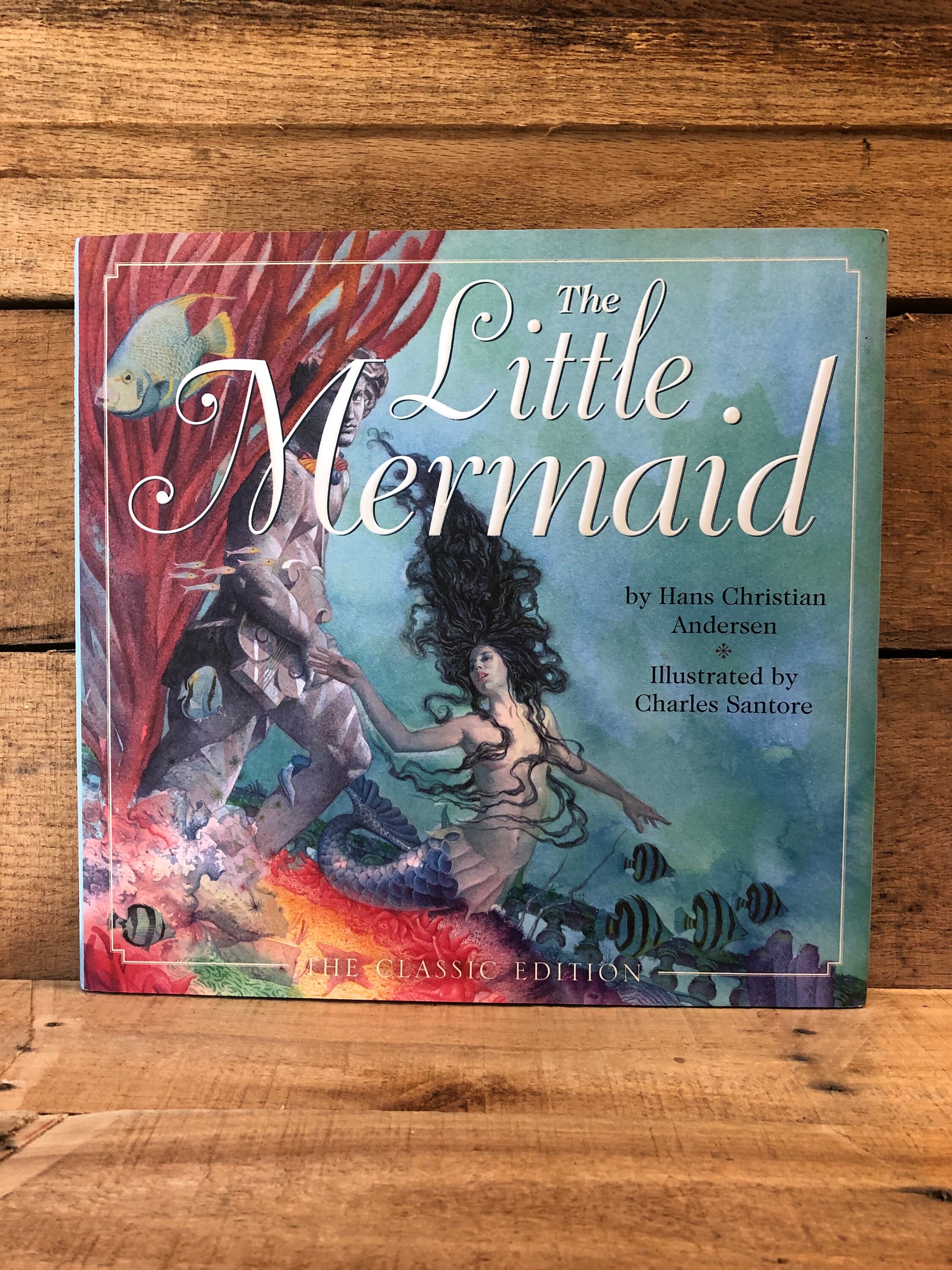 The Little Mermaid by Hans Christian Andersen Illustrated by - Etsy
