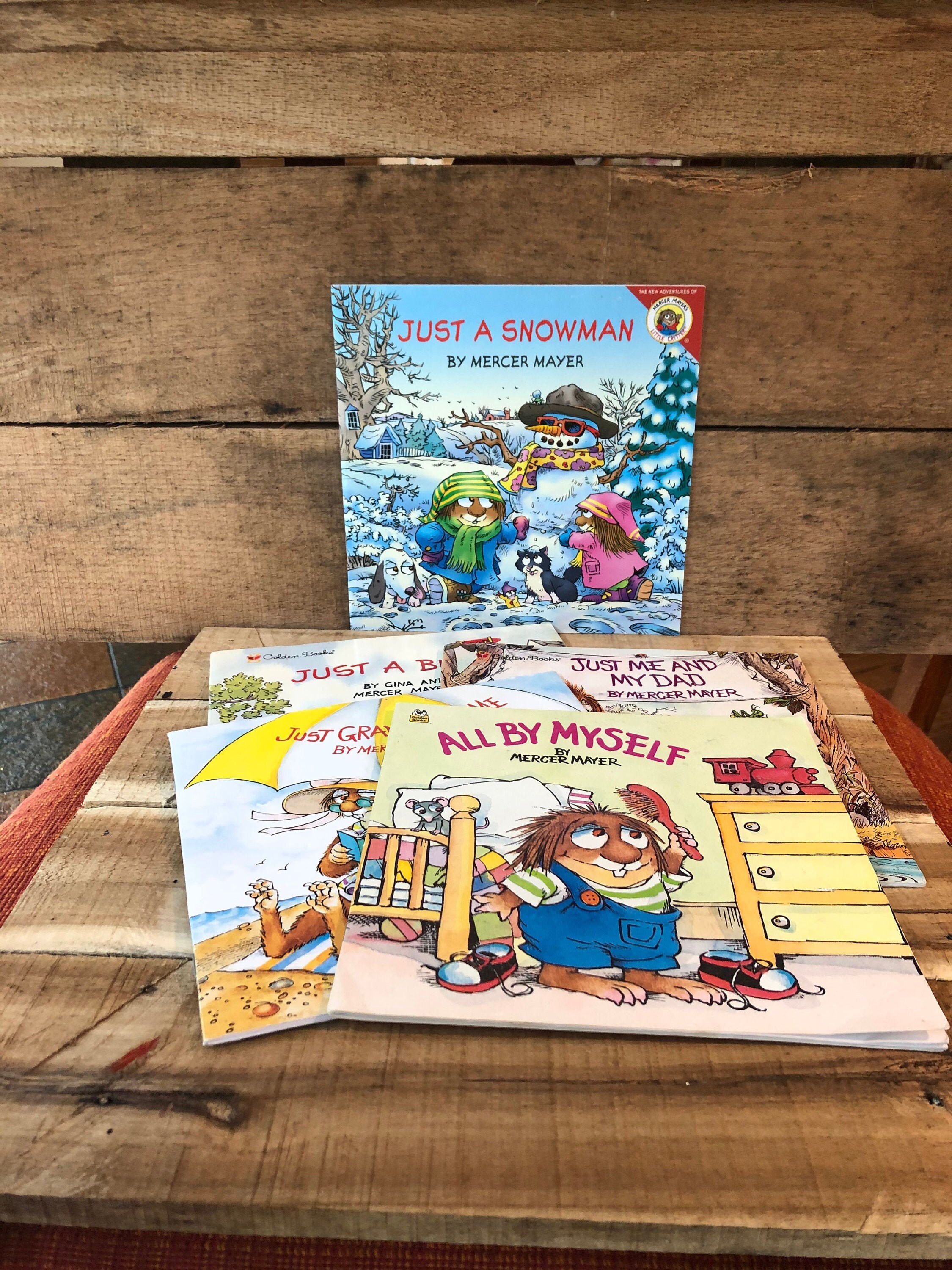 Mercer Mayer Set of Five Books Little Critter Etsy