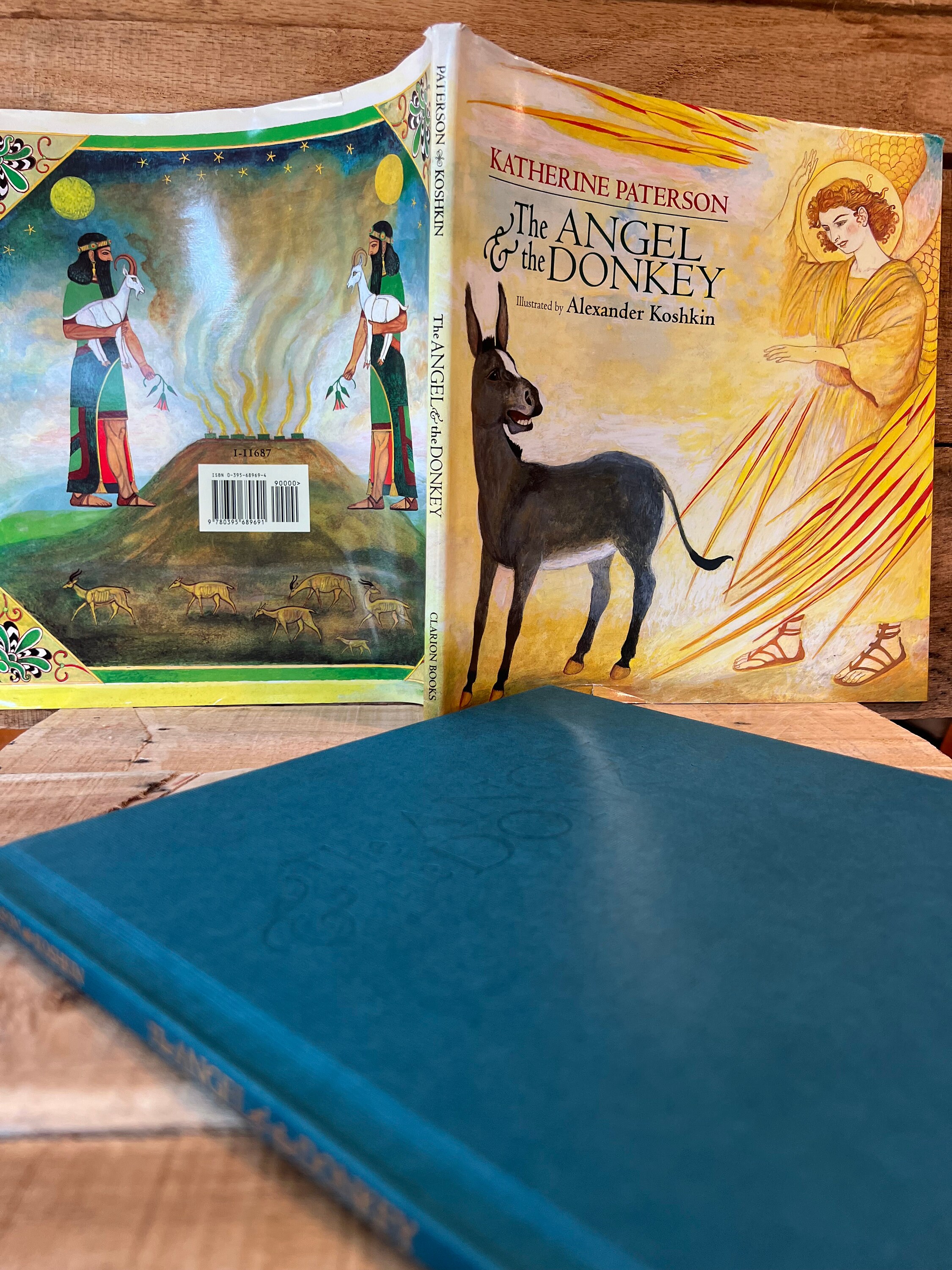 The Angel and the Donkey by Katherine Paterson, Illustrated by